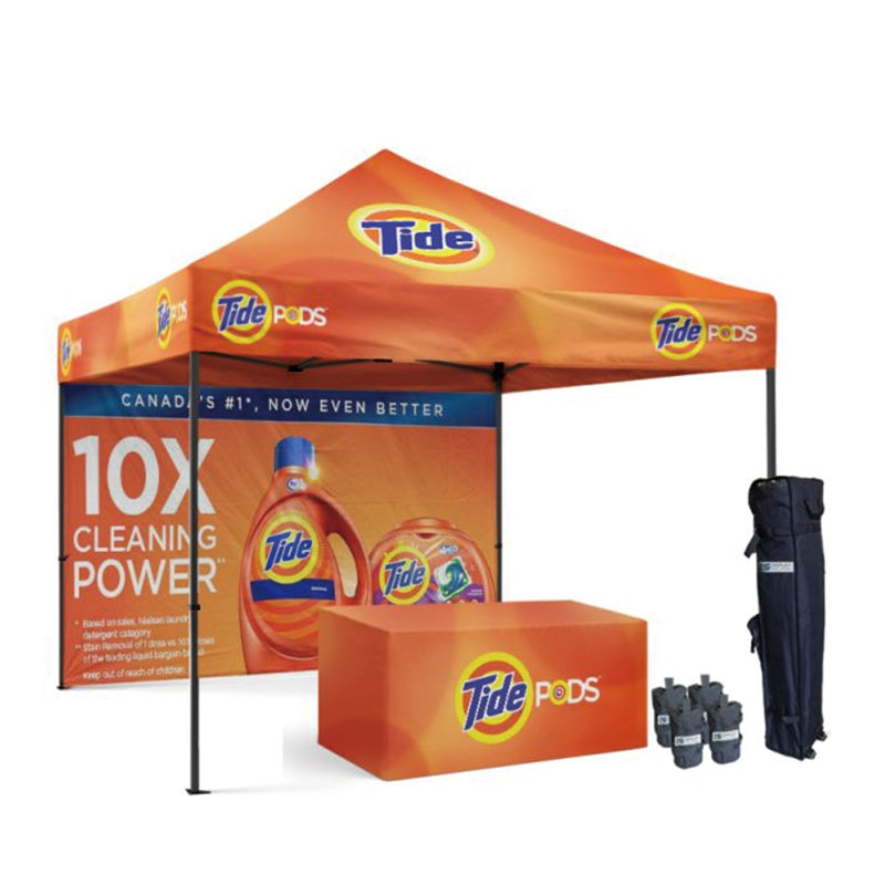 Custom Printed Trade Show Advertising Canopy Tents Roof Summer Exhibition Promotion Display